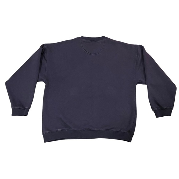 VTG Big Dog Sweatshirt Mens Crewneck Funny Graphic Rules Blue L - Picture 2 of 9